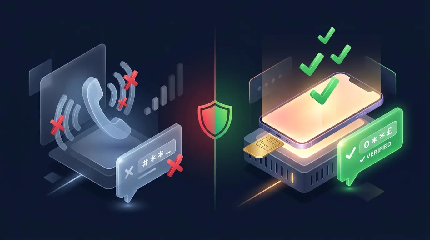 Virtual Numbers for SMS OTP: The 5 Safest Methods [2026]