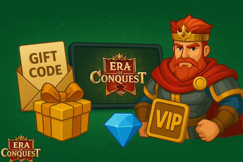 Gift Code Era of Conquest August 2025 – Get SSS Heroes, Diamonds & Free VIP Gift Chests Now!