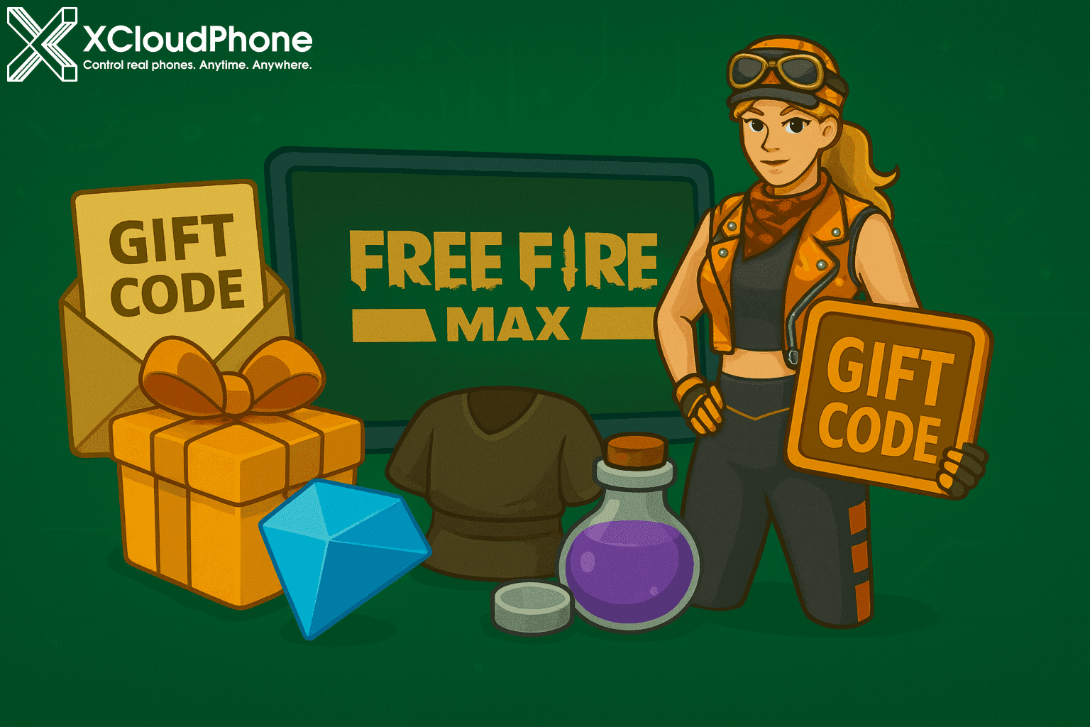 Gift Code Free Fire MAX Mới Nhất Tháng 8/2025 – Nhận Diamonds, Skins & Thưởng Miễn Phí!
