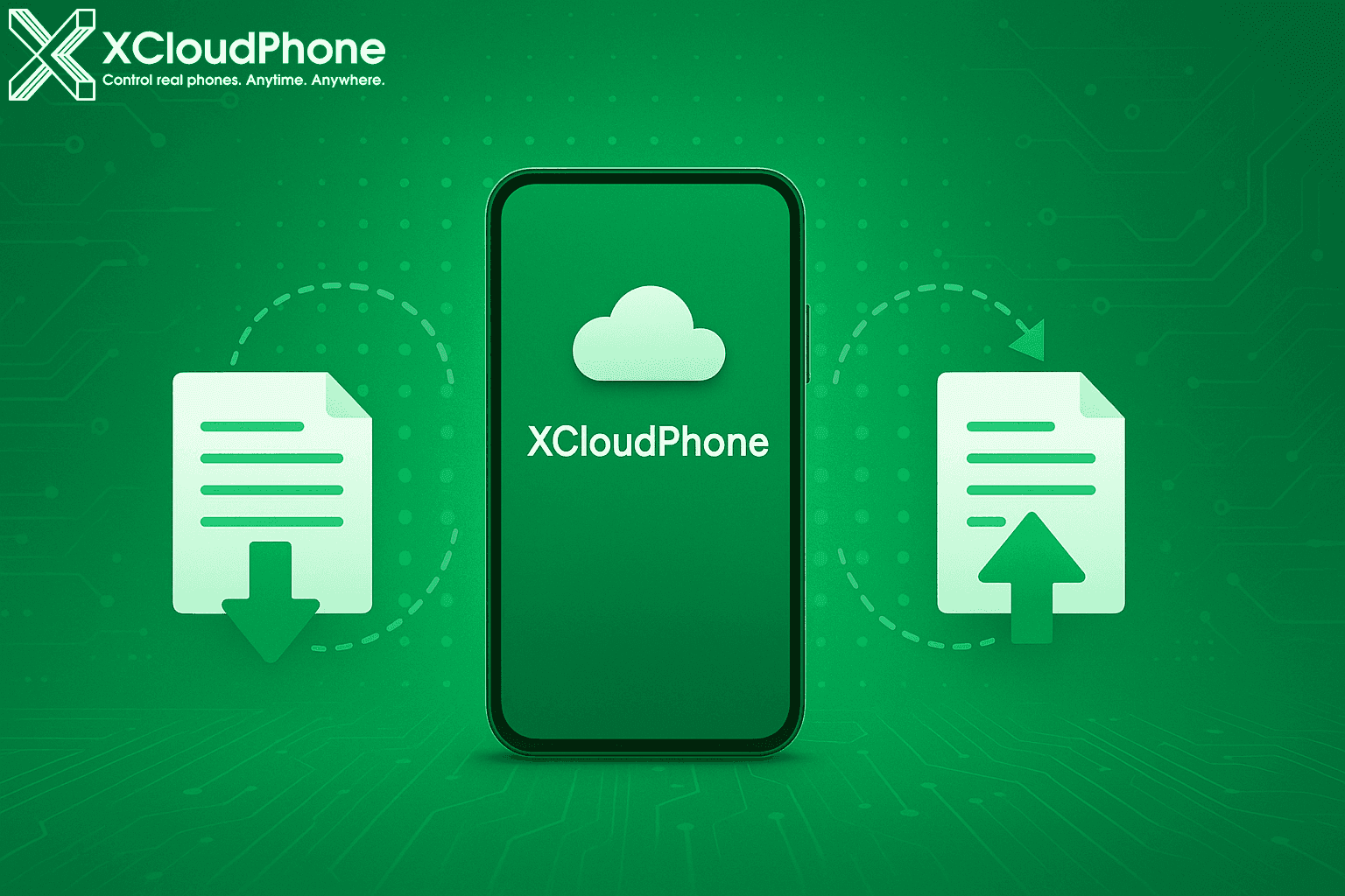 Легкий импорт и экспорт файлов на XCloudPhone: оптимизация управления данными на реальном Android
