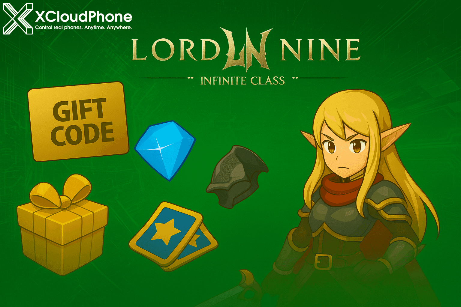 Código de Regalo LORDNINE: La Última Nueva Clase Infinita Septiembre 2025 – ¡Recibe Diamantes, Tickets y Equipamiento Gratis!