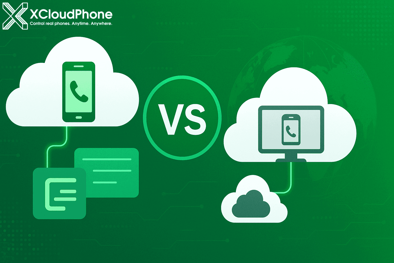 So sánh XCloudPhone với các dịch vụ Cloud Phone khác