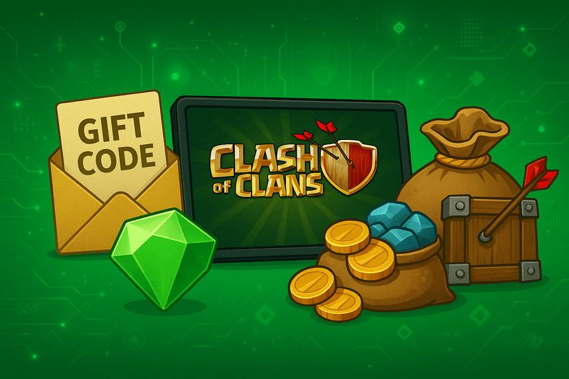 Clash of Clans Gift Code August 2025 – Get Free Gems, Resources & Items
