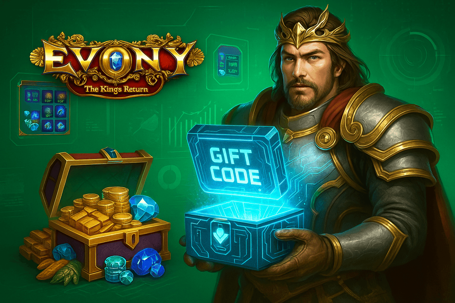 Gift Code Evony: The King's Return September 2025: Grab Massive Rewards, Build a Legendary Empire Speedily!