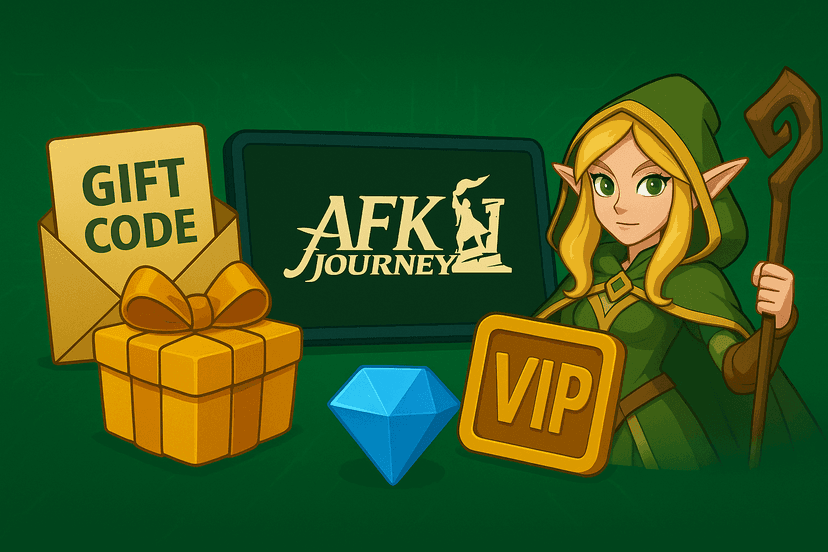 AFK Journey Gift Codes August 2025 – Get Free Diamonds, Gold, Invite Letters & VIP Gifts