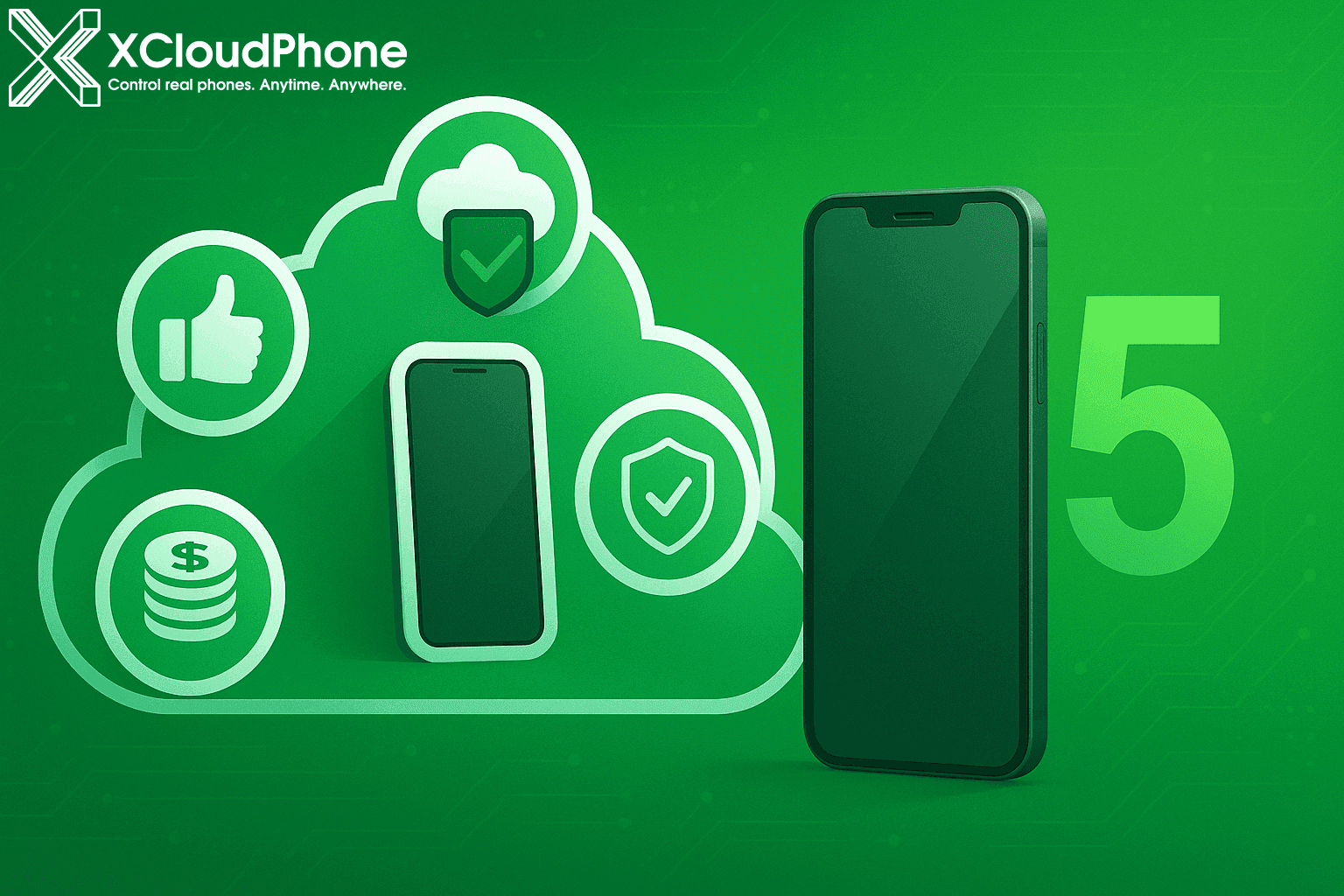 5 ข้อดีสุดพิเศษของการเช่าโทรศัพท์ Android จริงบนคลาวด์ผ่าน XCloudPhone
