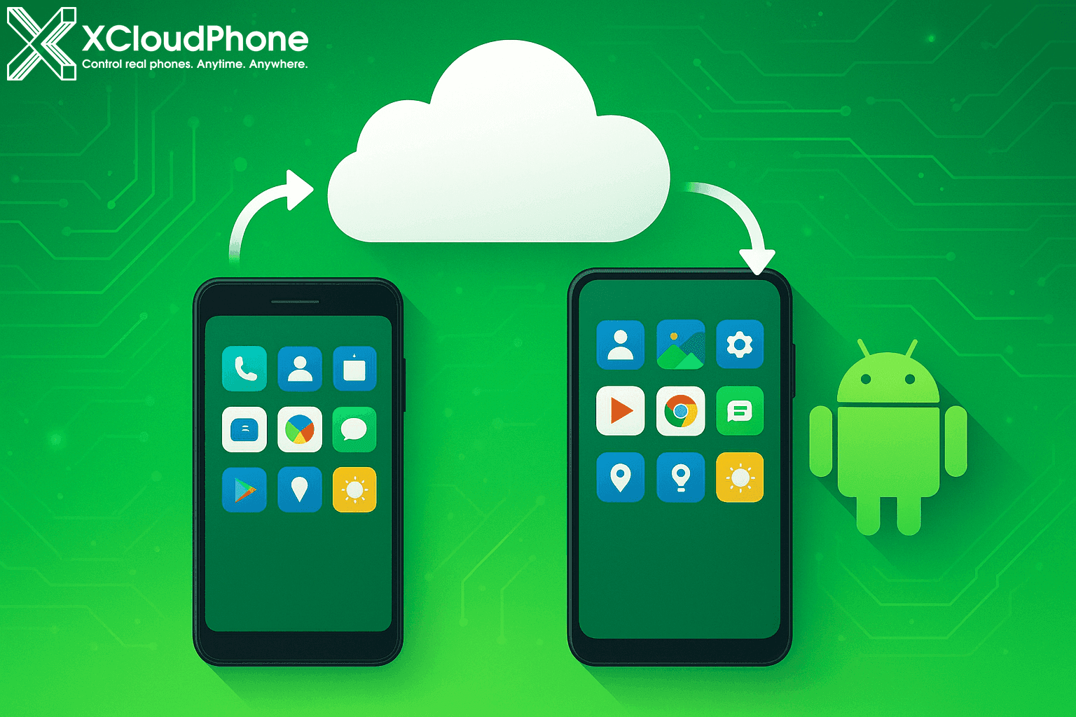 Customize Real Android Device Identity Without Root Using Change Device on XCloudPhone