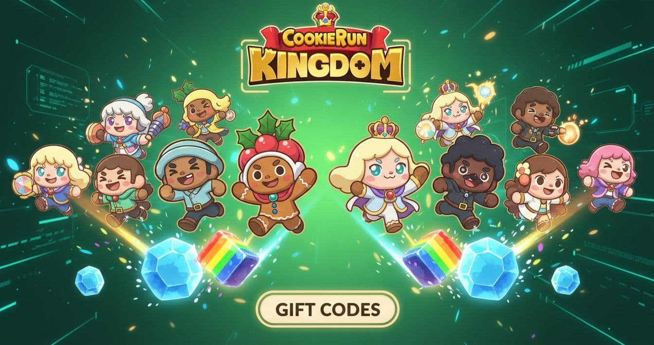 Cover image for the article: Códigos Cookie Run: Kingdom Enero 2026 – ¡Cristales y Cubos Gratis!
