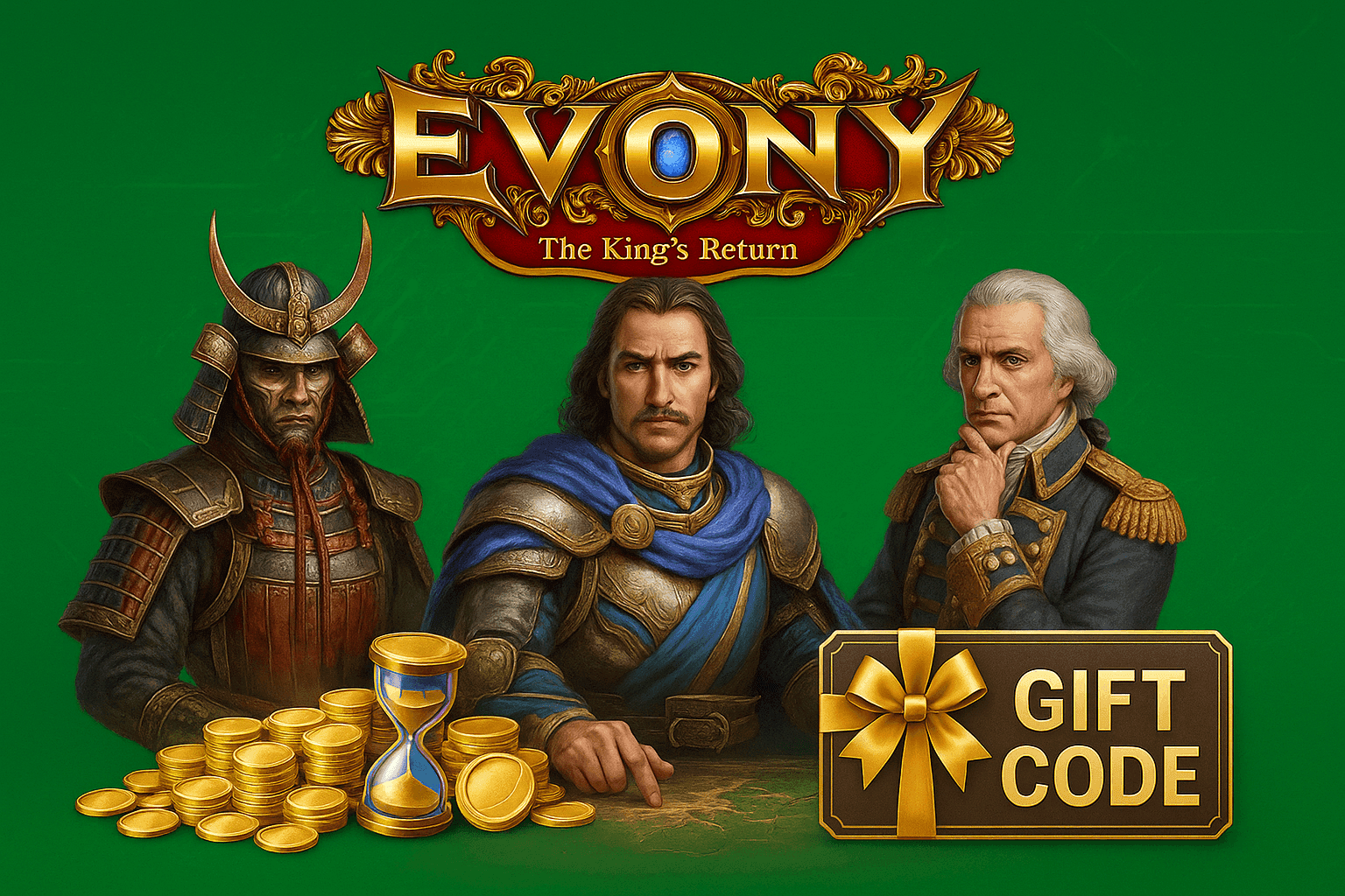 Cover image for the article: Gift Code Evony The King's Return Mới Nhất Tháng 11/2025 – Nhận Vàng, Tăng Tốc, Tướng!