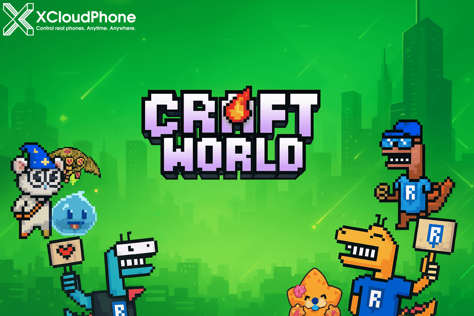 Craft World – Boom de jeux NFT Play-to-Earn sur Ronin pour les joueurs créatifs