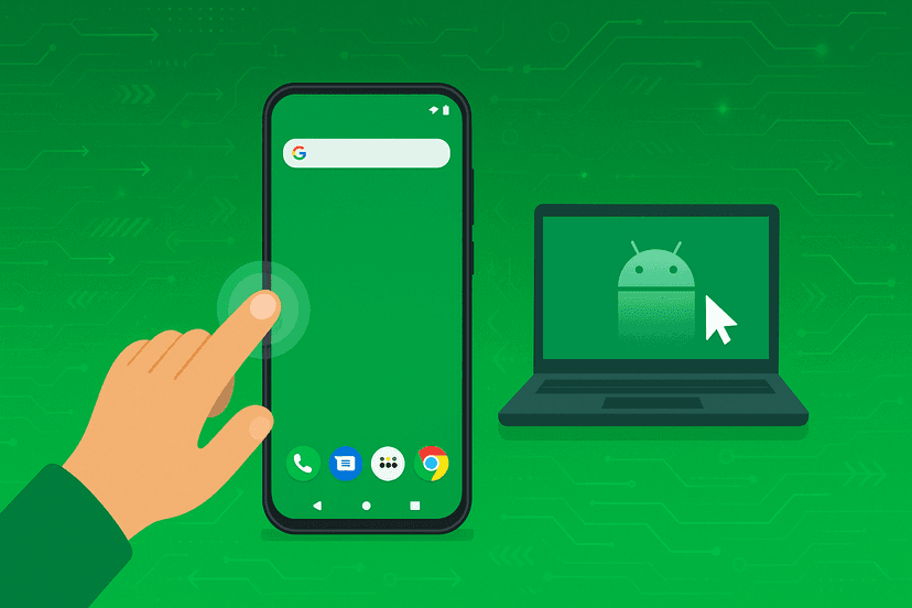 Remote Phone Control service illustration