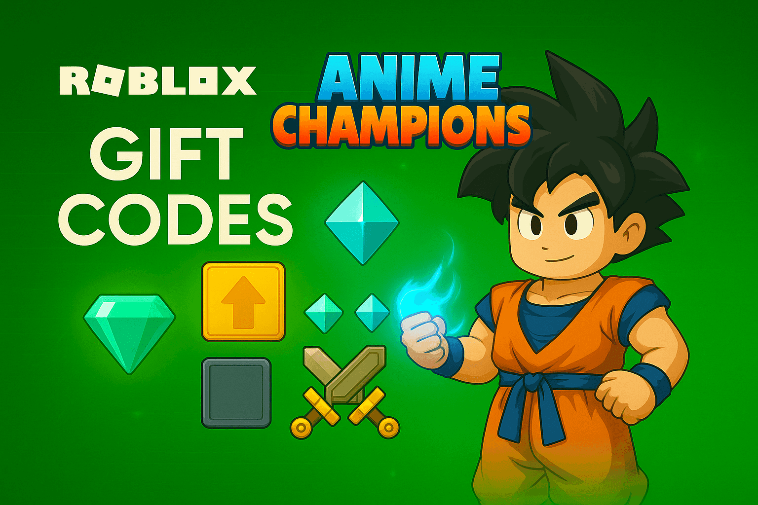 Cover image for the article: Gift Code Roblox: Anime Champions Simulator Tháng 12/2025 – Nhận Diamonds Miễn Phí!