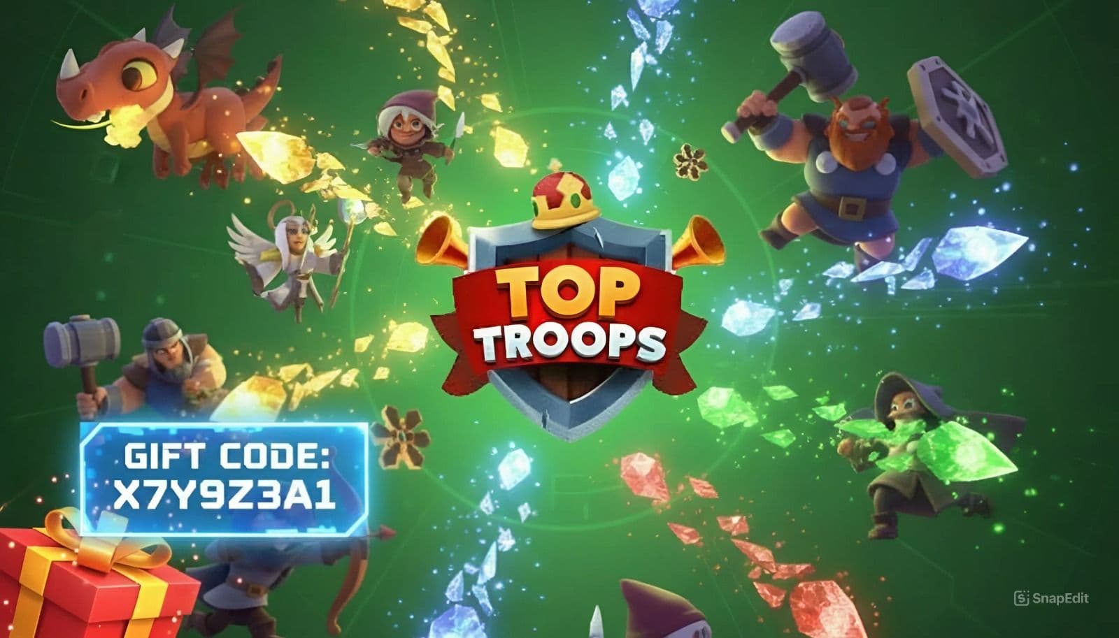 Cover image for the article: Gift Code Top Troops: Adventure RPG Latest November 2025 – Get Free Legendary Shards!
