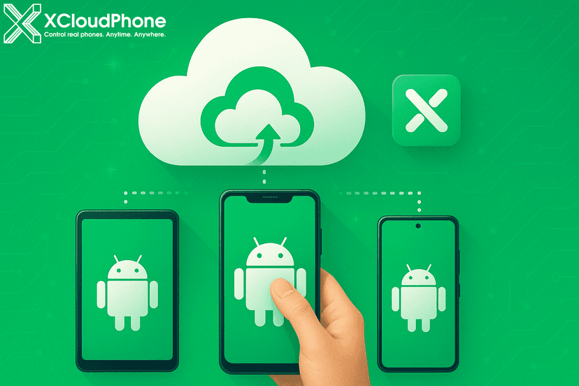 Реальная синхронизация операций в облаке Android – управление несколькими устройствами одним нажатием с помощью XCloudPhone