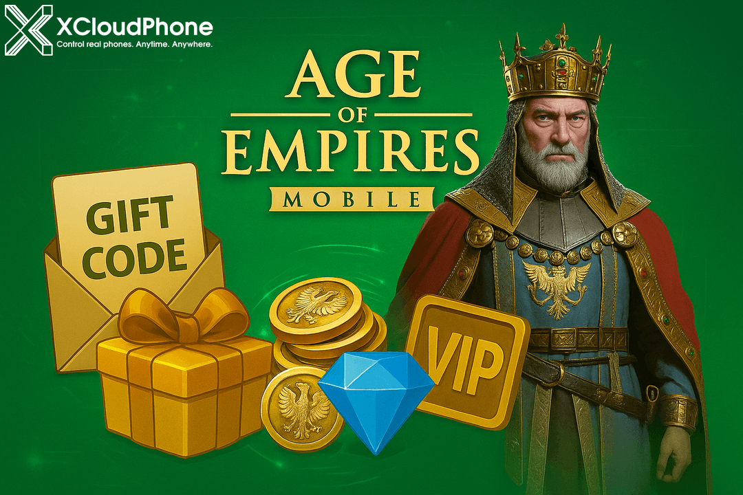 🔥 Latest Age of Empires Mobile Gift Codes – August 2025: Get Free Empire Coins, Speed-Ups & Rare Heroes! - related article about cloud phone automation and gaming