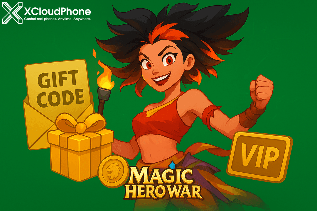 Kode Hadiah Terbaru Magic Hero War Agustus 2025 – Dapatkan Berlian, Koin Emas & Hadiah Gratis! - artikel terkait tentang otomatisasi cloud phone dan gaming