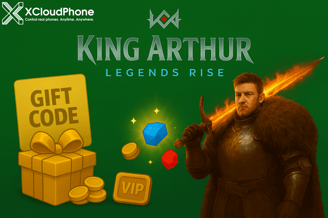 Gift Code King Arthur: Legends Rise Latest August 2025 – Get Gold, Gems & Free Rewards! - related article about cloud phone automation and gaming