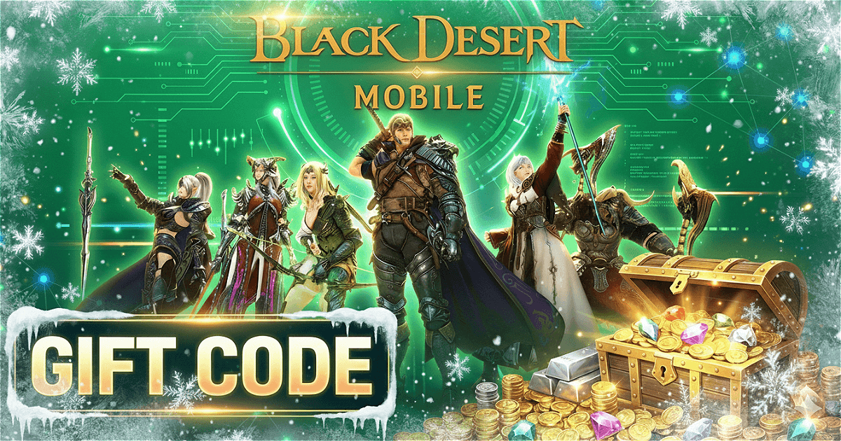 Cover image for the article: Gift Codes Black Desert Mobile Latest December 2025 – Get Free Black Pearl, Blessing of W!