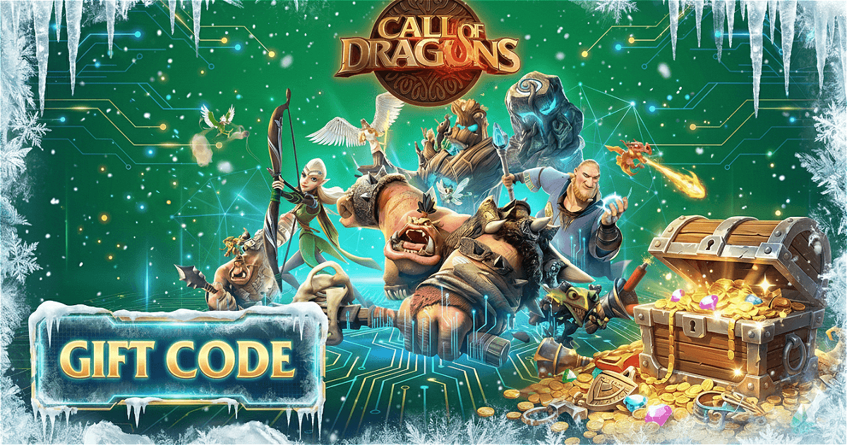 Cover image for the article: Latest Call of Dragons Gift Codes December 2025 – Get Free Gems, Speedups!