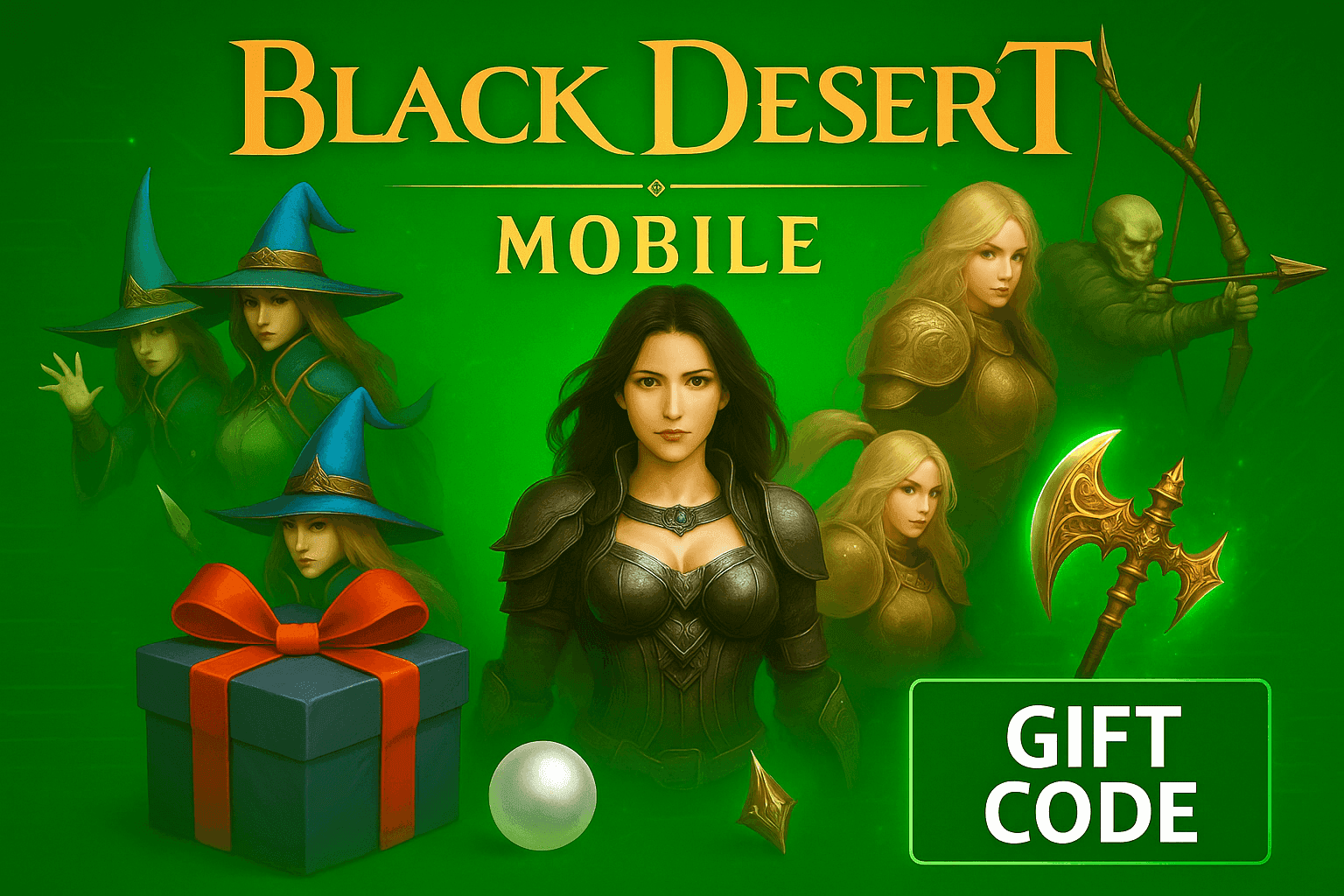 Gift Code Black Desert Mobile Latest November 2025 – Receive Black Pearl, Free Gear!
