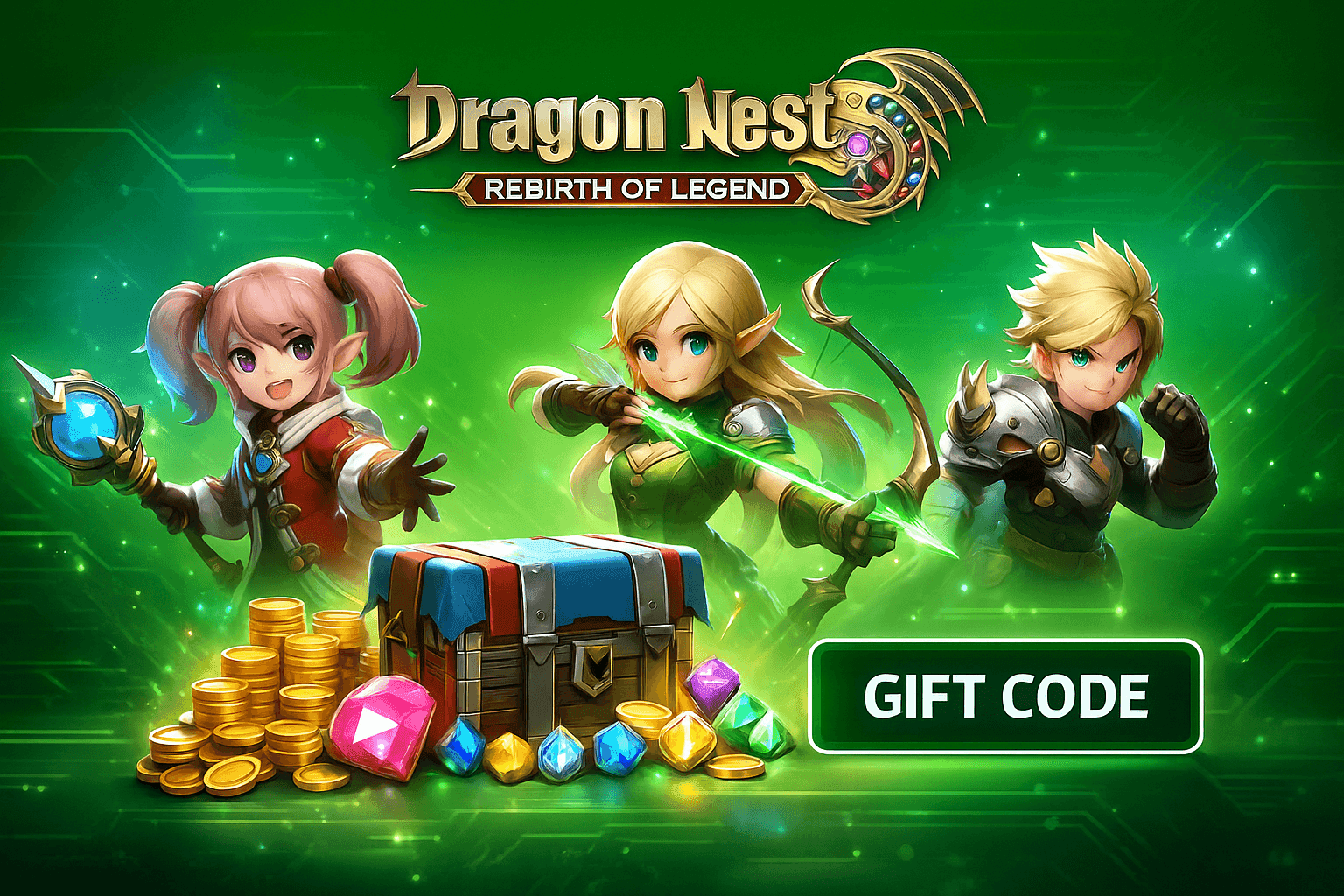 Gift Code Dragon Nest Rebirth of Legend November 2025 – Free Dragon Coins!