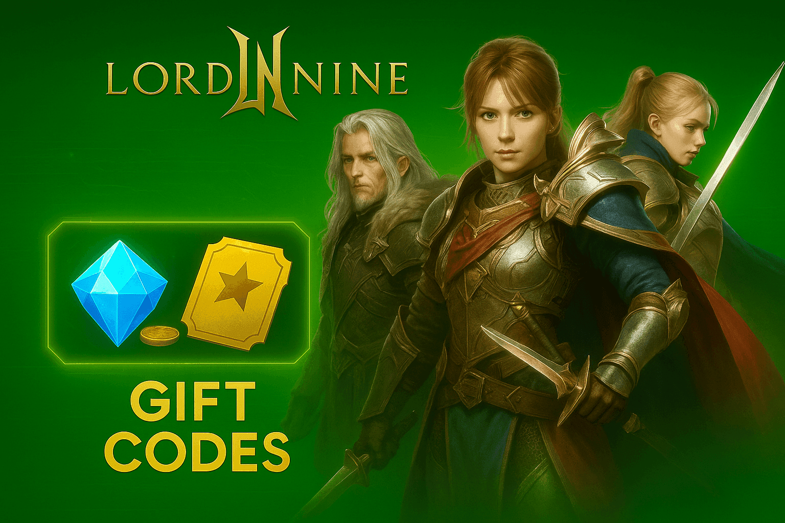 Gift Code LORDNINE Latest November 2025 – Get Diamonds, Free Summon Ticket!