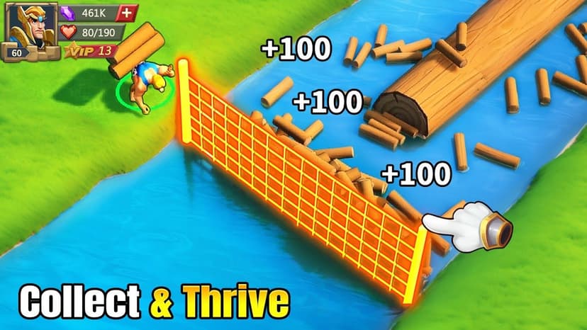 Gameplay de Lords Mobile: Kingdom Wars