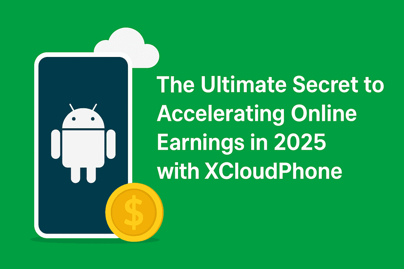 The Ultimate Secret to Accelerating Online Earnings in 2025 with XCloudPhone