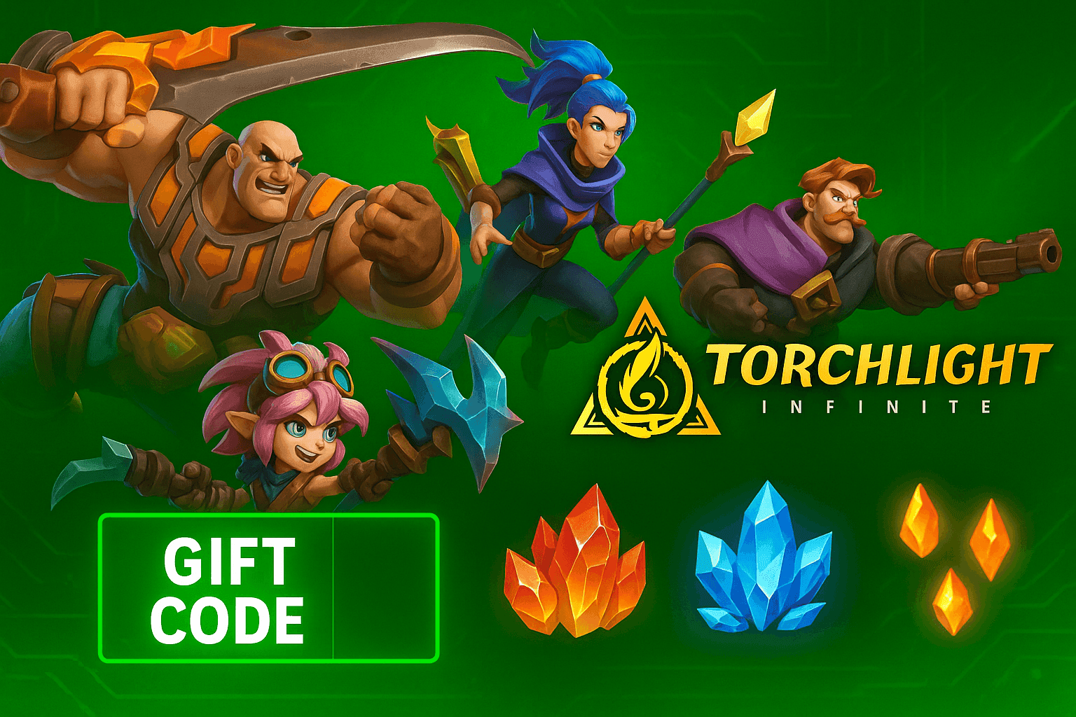 Latest Torchlight Infinite Gift Codes November 2025 – Get Free Primocryst, Crystals!