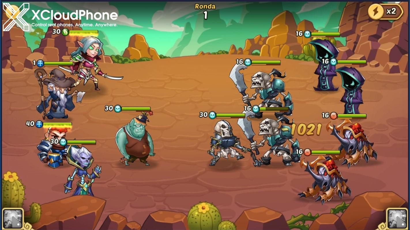  Code Cadeau Idle Heroes Juillet 2025 – Recevez des Récompenses Géniales, Jeu Fluide avec XCloudphone Android Réel