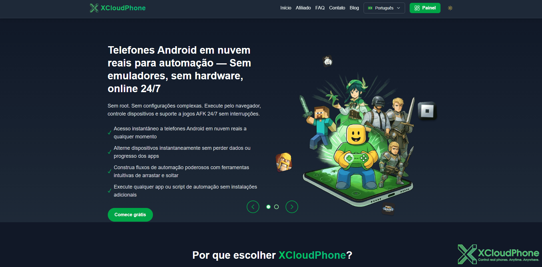As 10 Melhores Estratégias para Otimizar o XCloudPhone para Jogos, Automação e MMO