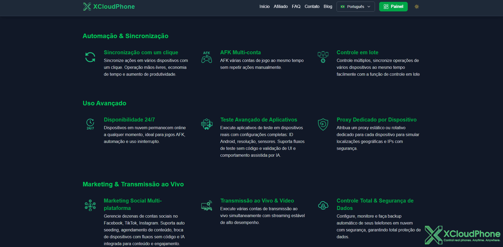 As 10 Melhores Estratégias para Otimizar o XCloudPhone para Jogos, Automação e MMO
