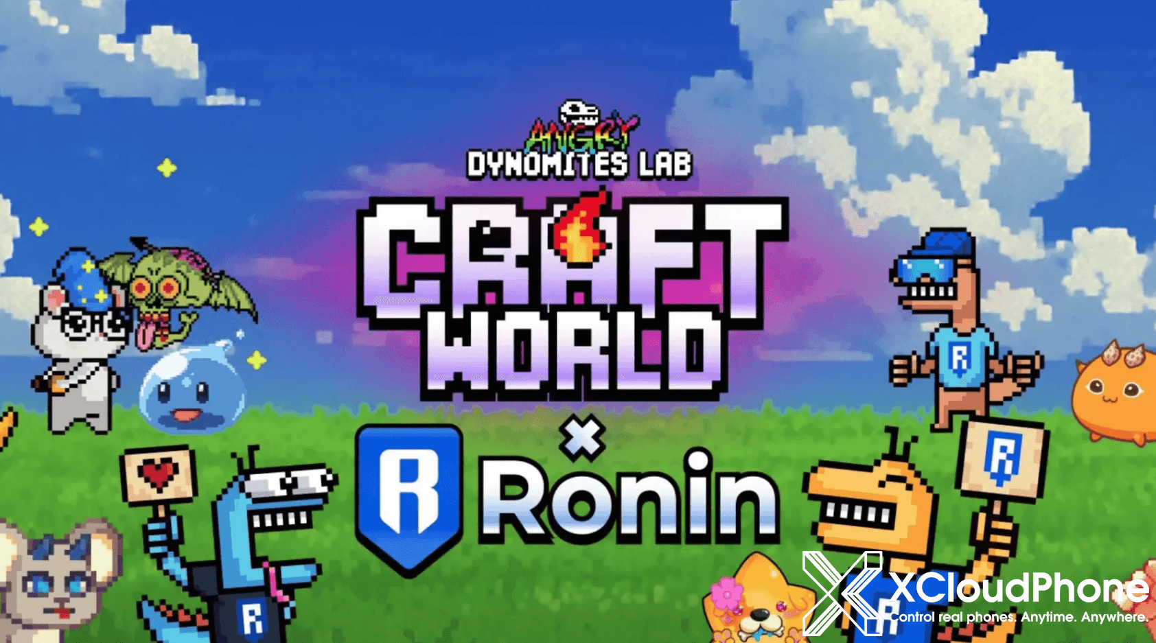 Craft World – Game NFT Play-to-Earn Bùng Nổ Trên Ronin Cho Game Thủ Sáng Tạo