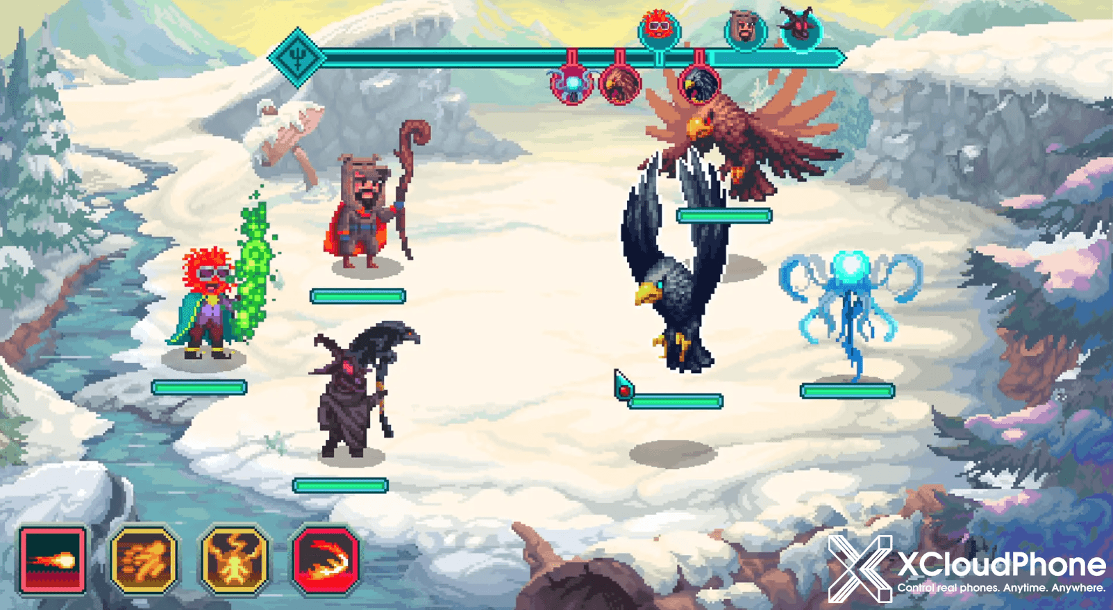 Forgotten Runiverse – XCloudPhone으로 Android 클라우드에서 즐기는 판타지 NFT MMORPG, 지금 바로 수익 창출!