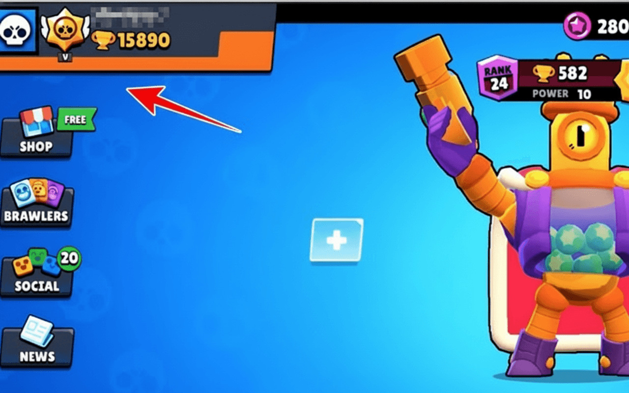 Step 1: Click the Shop icon on the left side of the screen.