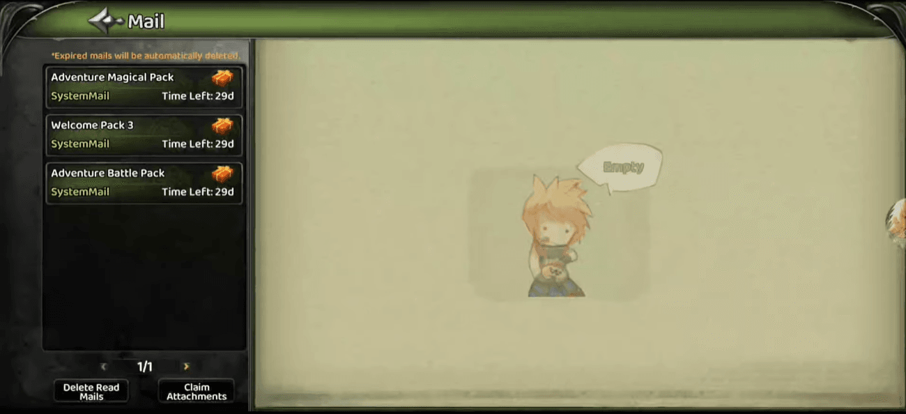 Check in-game Mail to claim.