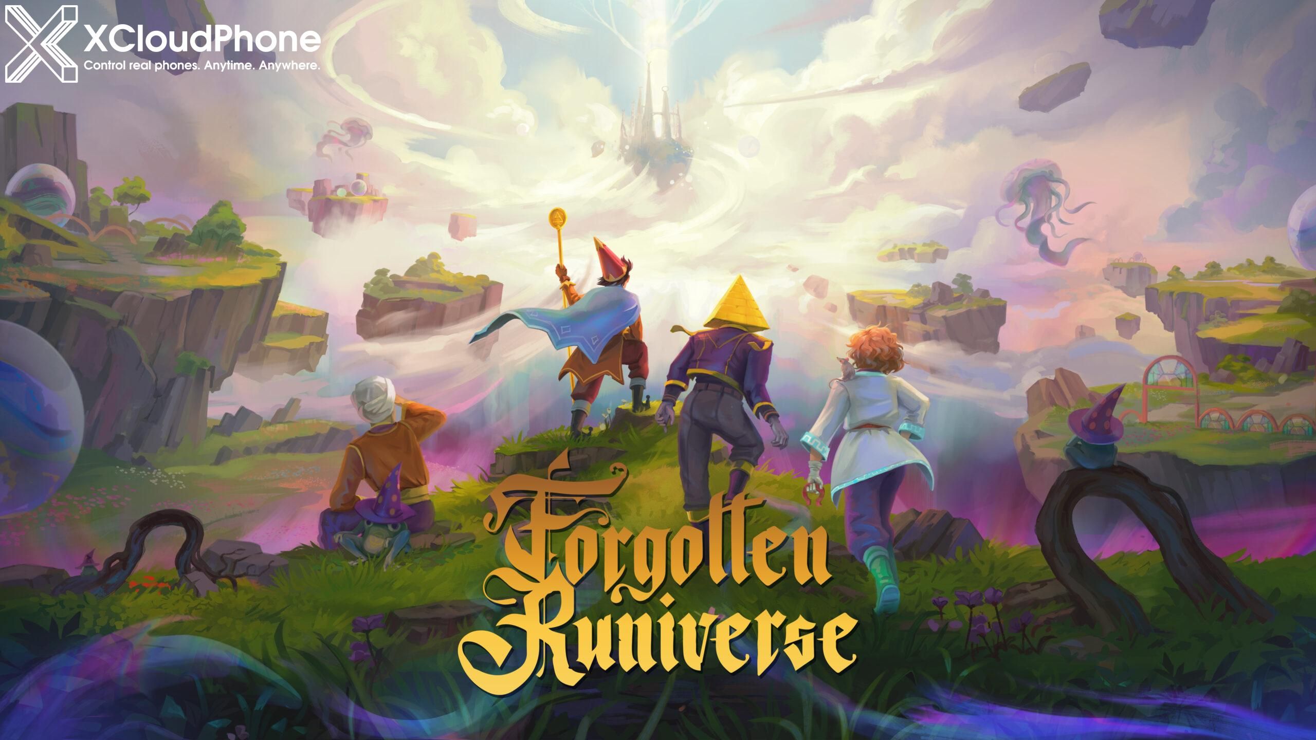 Forgotten Runiverse – XCloudPhone으로 Android 클라우드에서 즐기는 판타지 NFT MMORPG, 지금 바로 수익 창출!