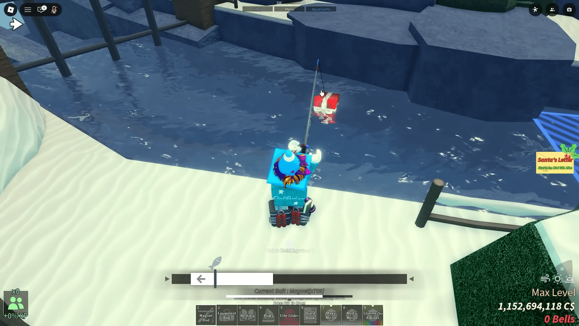 捕捉圣诞老人礼物