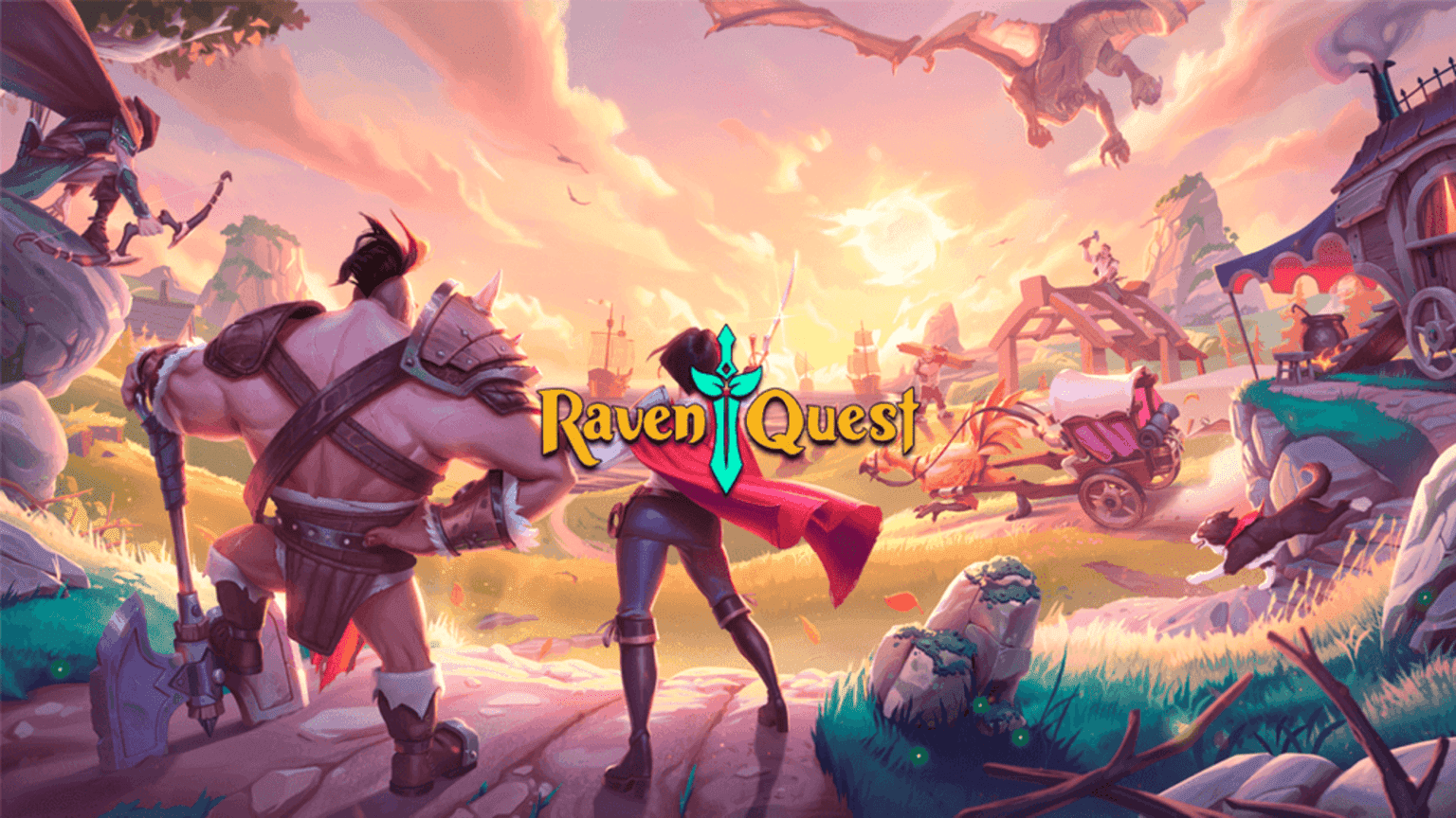 RavenQuest 2025: The Ultimate Pixel Art Sandbox MMORPG With Web3 You Must Try