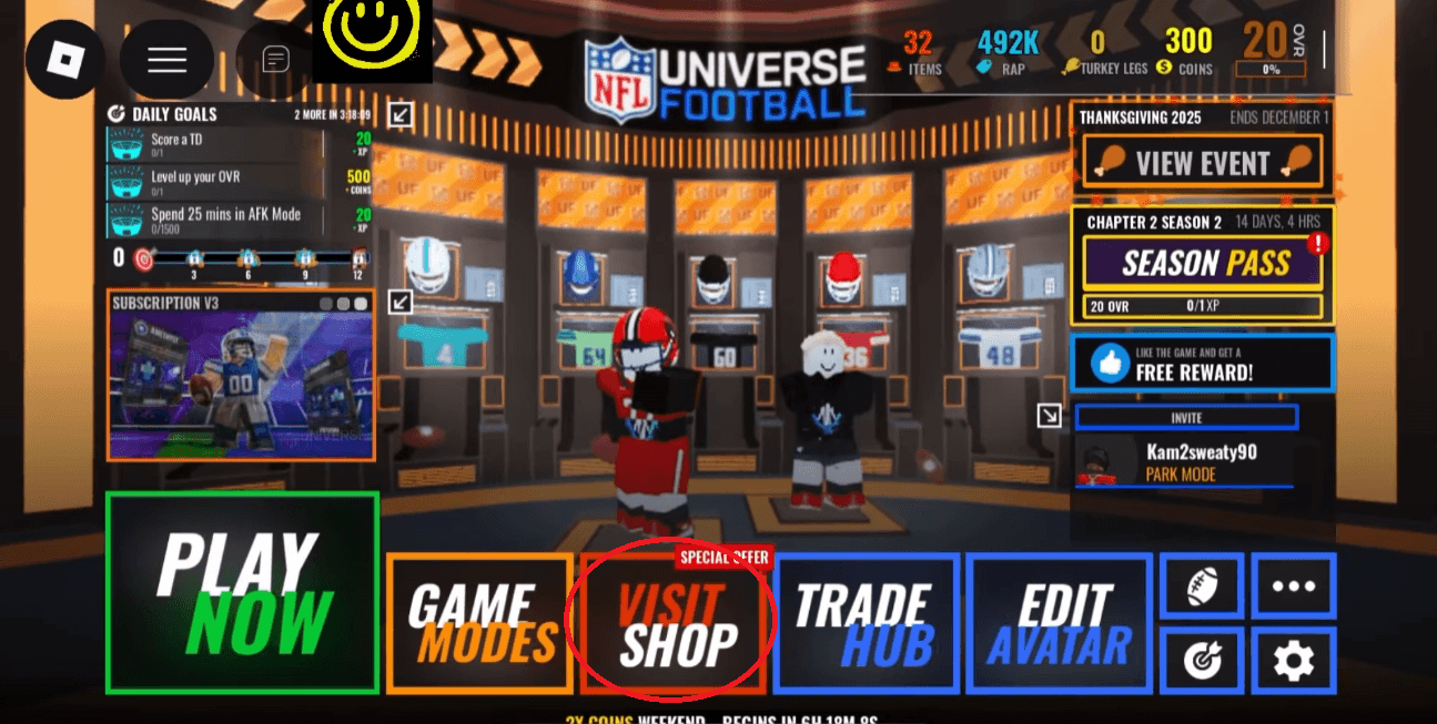 Tap Shop (luggage icon)