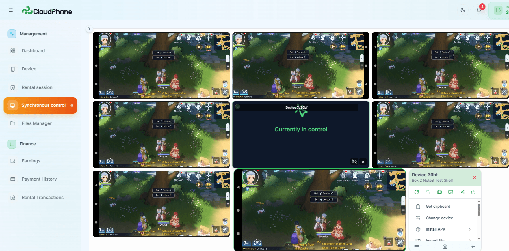 AFK Ragnarok M: classic on Xcloudphone