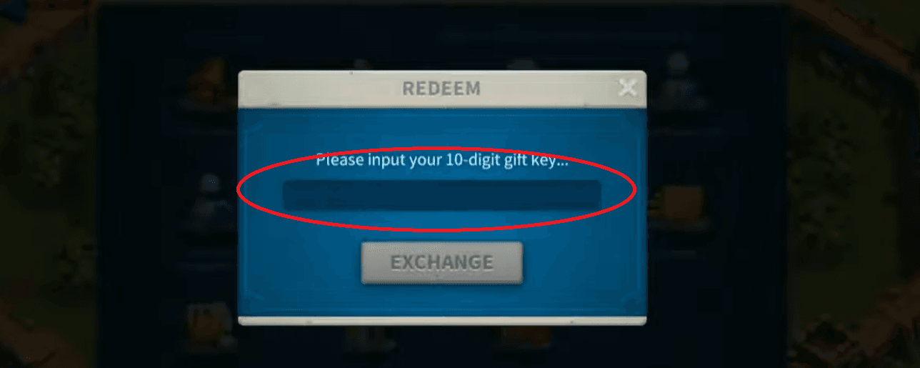 Copy code from the table, paste into the box to avoid errors.