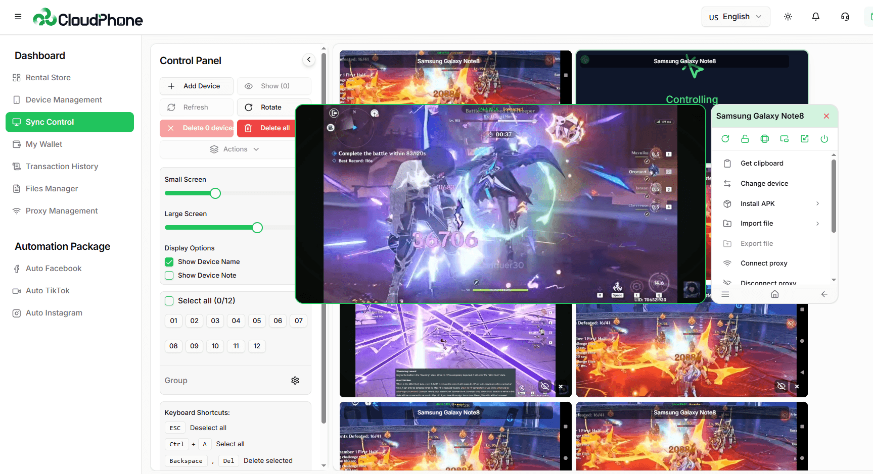 XCloudPhone - smooth gaming solution for low-end devices