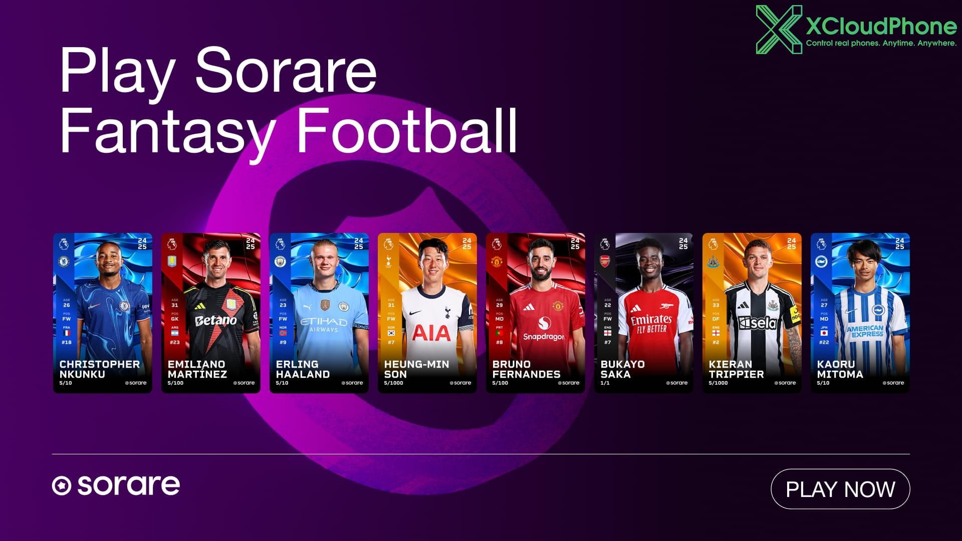 Sorare Fantasy Football: El Juego Play-to-Earn Más Atractivo que Combina Fútbol y NFT en 2025